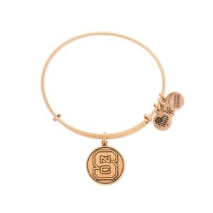 Alex and ani nc state charm bracelet